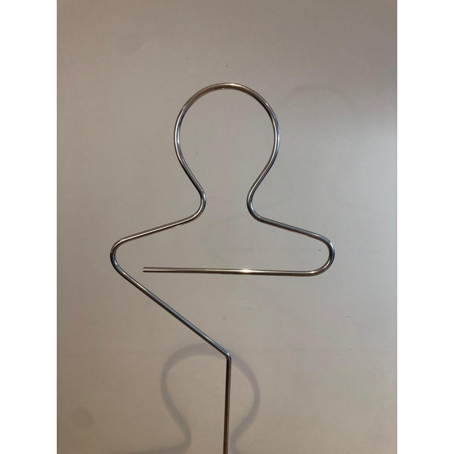 Metal French Design Chrome Valet Circa 1970 For Sale - Image 7 of 12