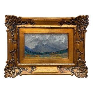 Achille Guffanti, Landscape, 1960s, Oil, Framed For Sale