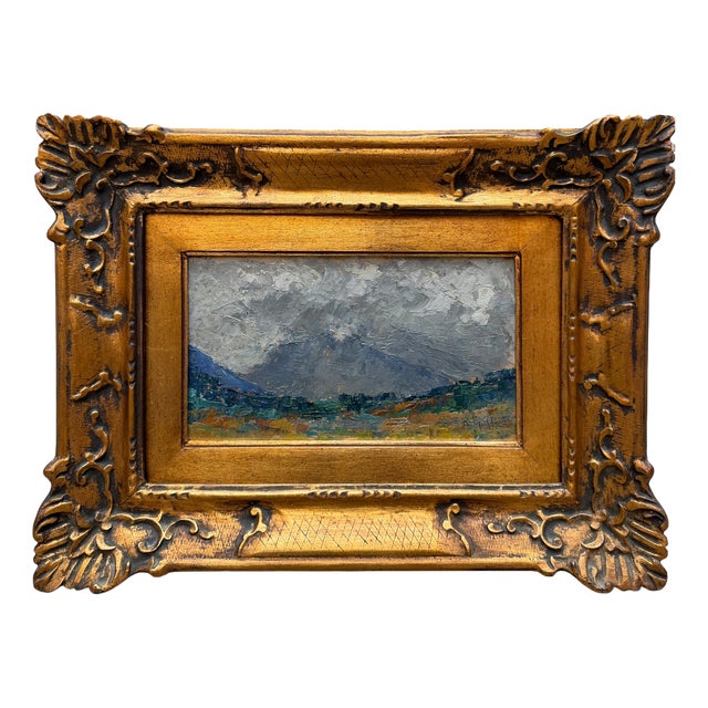 Achille Guffanti, Landscape, 1960s, Oil, Framed For Sale