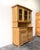 Traditional Antique European Pine Hutch For Sale - Image 3 of 9