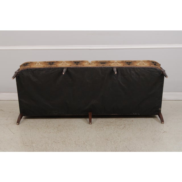 Antique Federal Style Mahogany Frame Sofa For Sale - Image 18 of 18