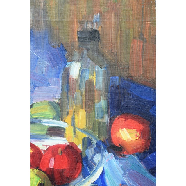 Luise Kornsand, Fruit Still Life, 1941, Oil Painting on Canvas, Framed For Sale - Image 7 of 9