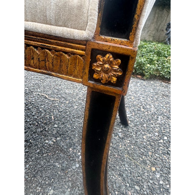 Classic Style Carved Window Bench by Maitland Smith For Sale - Image 11 of 12