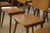 Vintage Brown Oak Chairs, 1960s, Set of 10 For Sale - Image 10 of 11