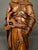 Early 19th Century Flemish Hand-Carved Oak Statue of Saint Agnes, Circa 1820 For Sale - Image 4 of 16