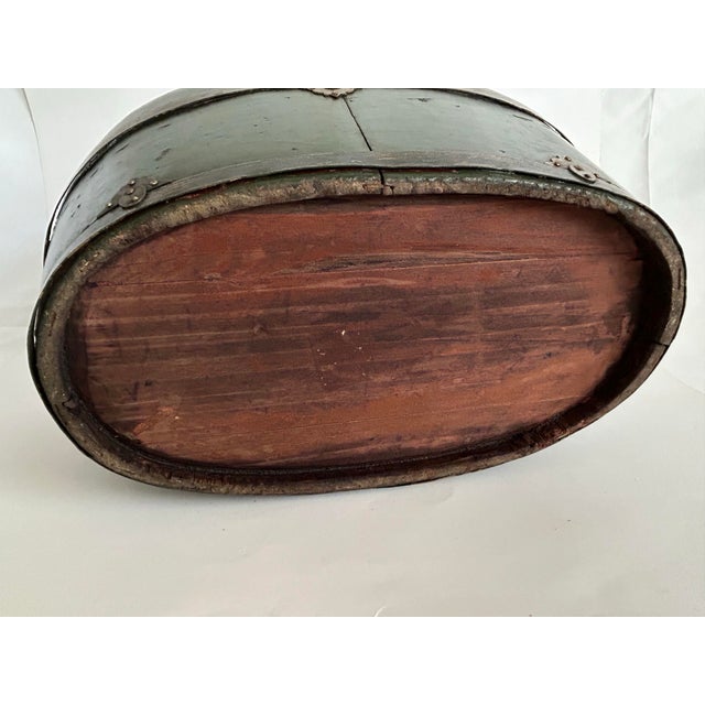 Antique Chinese Lacquered Wooden Storage Box For Sale In Los Angeles - Image 6 of 11