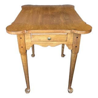 1990s Ethan Allen Side Table For Sale