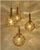 Vintage Glass Pendant Light from Doria Leuchten, 1970s For Sale - Image 4 of 16