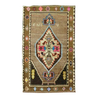 Vintage Turkish Kars - 2'10" x 4'5" For Sale