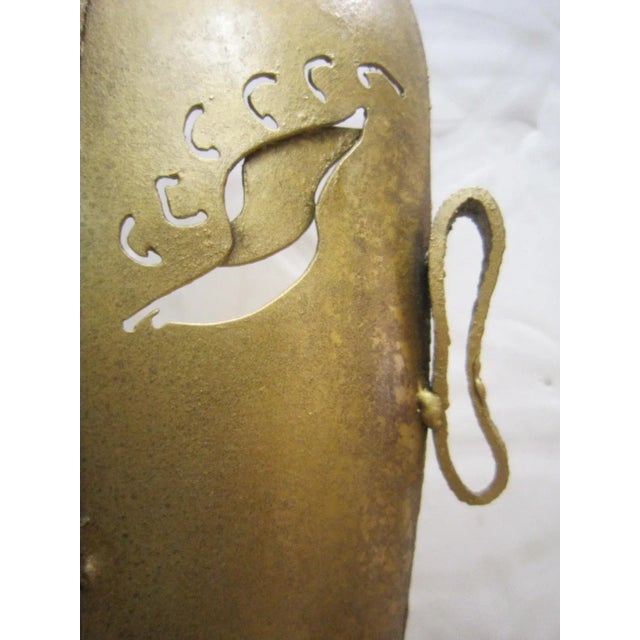 Large Handmade Steel Sculpture "Speak No Evil" For Sale - Image 4 of 13