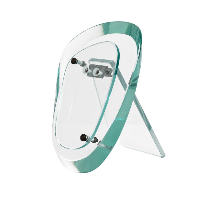 Glass and Brass Photo Frame by Max Ingrand for Fontana Arte, 1950s For Sale - Image 10 of 10