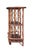 A beautifully sculptural French freestanding bar from the 1970s, made in warm honey-toned rattan, bamboo, hand-woven cane...