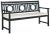 Inspired by furnishings used in the gardens of the great estates in the UK, this dark slate grey acacia wood 3 seat bench...