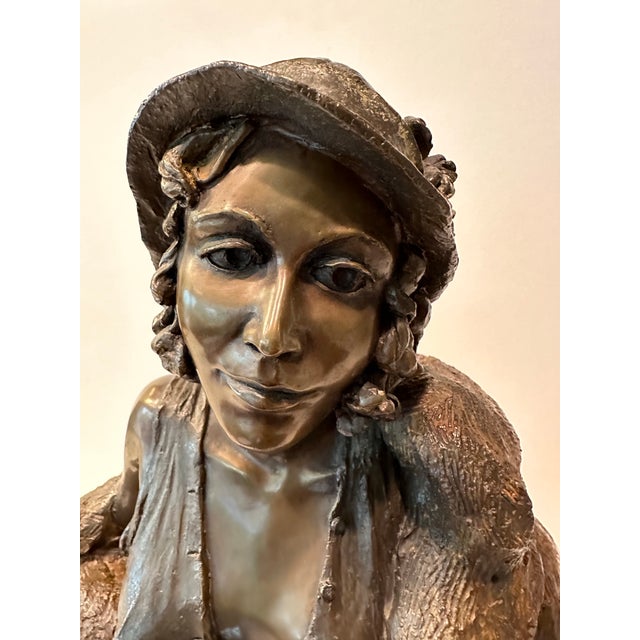 1970s George Lundeen “Fur Coat “ For Sale - Image 4 of 7