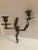 French Louis XV Bronze Candle wall sconces, never wired all original. Beautiful bronze work and very delicate. Leave as is...