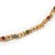 Metal 1980s 14k Yellow Gold Multicolor Gemstone and Diamond Link Bracelet For Sale - Image 7 of 12