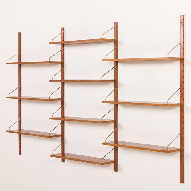 Mid-Century Modern Mid-Century Danish Teak Shelving Unit, 1970s For Sale - Image 3 of 13