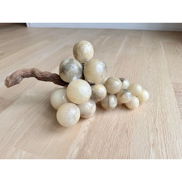 Mid-Century Modern Extra Large Alabaster Grapes, Mid-Century For Sale - Image 3 of 6