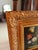 Textile Framed, Signed Oil on Canvas Painting of Floral Still-Life For Sale - Image 7 of 11
