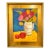 Roses Oil Painting Floral Still Life by San Francisco Bay Area Artist Carol Putman, Signed & Framed in Gold For Sale