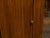 Pair of Italian 1800s Walnut Demilune Bedside Tables with Tambour Doors For Sale - Image 4 of 10