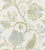 The House of Scalamandré Palampore Embroidery Fabric, Summer Sage For Sale