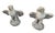 Stone Pair of Vintage Cast Stone Eagle Garden Statues For Sale - Image 7 of 12