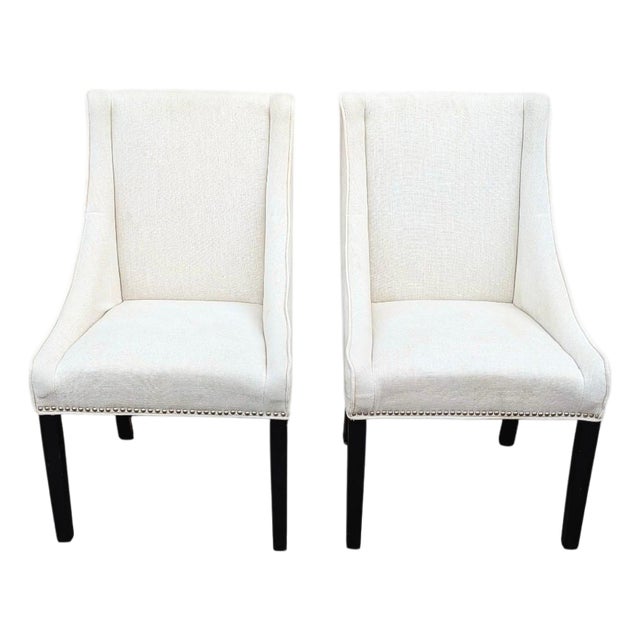 Set Sloping Kegency Arm Dining Chairs For Sale