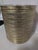 Mid 20th Century Hollywood Regency Gold Metal Filigree Wastebasket Sea Shell Feet For Sale - Image 5 of 10