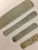 1940s Vintage Aluminum Name Plates - Set of 4 For Sale - Image 5 of 9