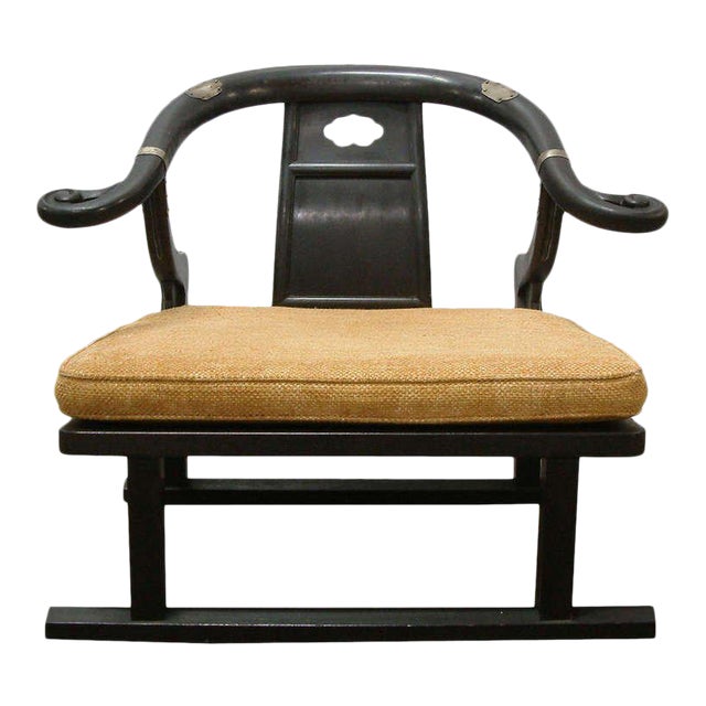 Michael Taylor for Baker "Far East Collection" Lounge Chair Chairish