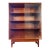 Mid-Century Danish Teak Bookcase by Povl Dinesen – Sliding Glass Doors, 1960s For Sale
