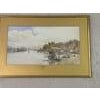 Antique Victorian Watercolour of Whitby Harbour by 19th Century British Artist William Langley (1852–1922) dating back to...