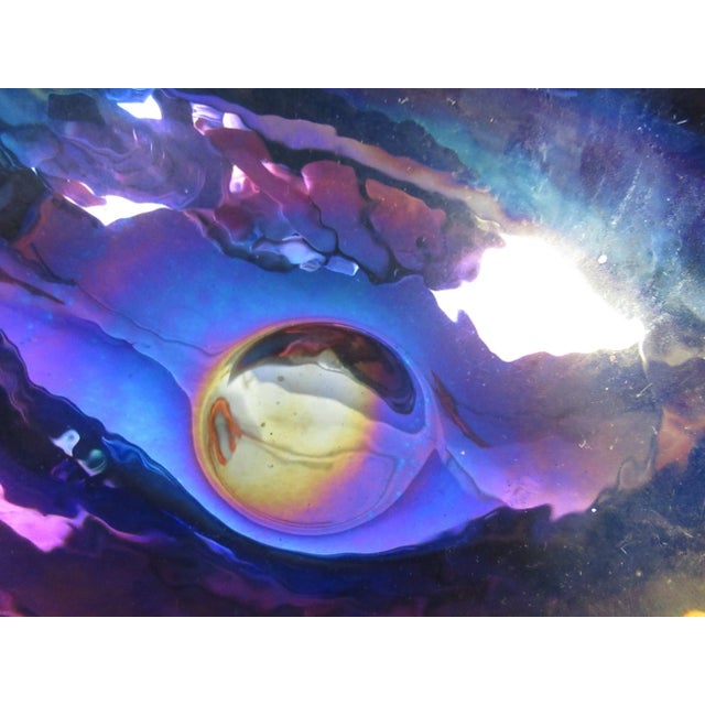 Murano Artistic Glass Vase from Muarno Yalos, 1970s For Sale - Image 6 of 7