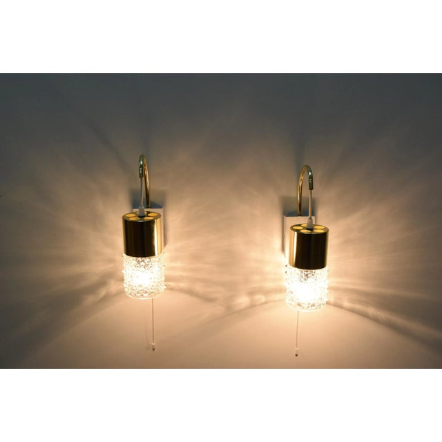 Mid-Century Modern Sconces, 1970s, Set of 2 For Sale - Image 3 of 9
