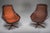 Danish Swivel Lounge Chairs in Leather by H.W. Klein for Bramin, Denmark, 1970s, Set of 2 For Sale - Image 14 of 18
