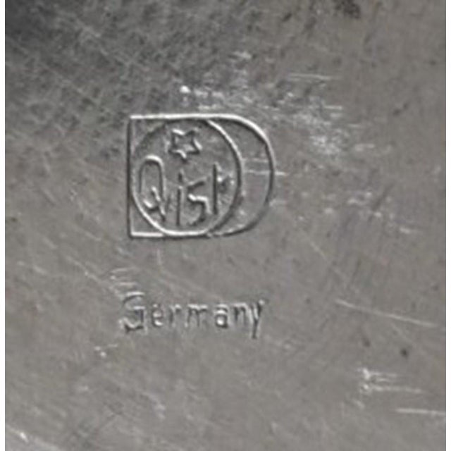 Silver Art Deco Silver Metal Wine Bucket by Quist For Sale - Image 8 of 11