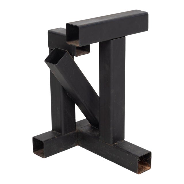 1970s Tony Rosenthal Maquette for Large T-Square Sculpture For Sale