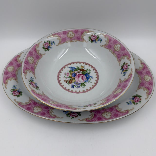 1990s Remington Red Sea Fine China Set With 12 Place Settings - 67 Piece For Sale - Image 12 of 12