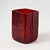 Swedish Red Glass Vase by Christer Sjögren for Lindshammar, 1960s, in Very Good conditions. Designed 1960 to 1969 I have...