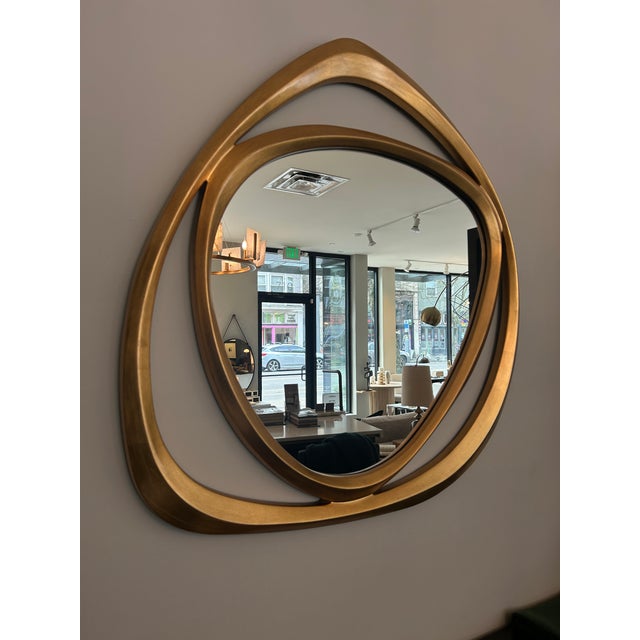 Contemporary Renwil Goldie Mirror For Sale - Image 3 of 5