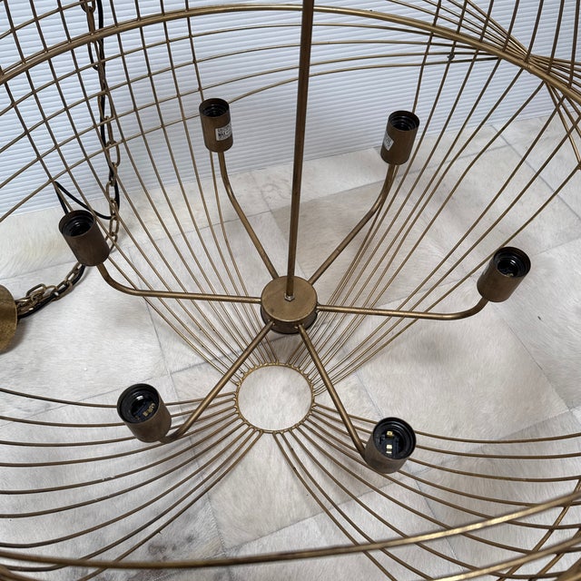 Metal Mercana Chiron II Globe Chandelier For Sale - Image 7 of 12