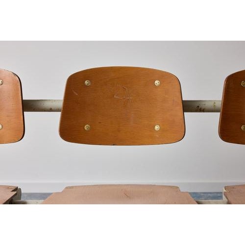 Jean Prouvé Amphitheatre Bench by Jean Prouvé, 1950 For Sale - Image 4 of 12