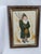 Late 20th Century Vintage Theorem-Style Folk Art Santa Claus Christmas Wall Art – Set of 5 For Sale - Image 5 of 16