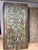 Radha Krishna Carved Wood Wall Art Blue Vintage Barn Door Wall Panel 84x41 For Sale - Image 4 of 7