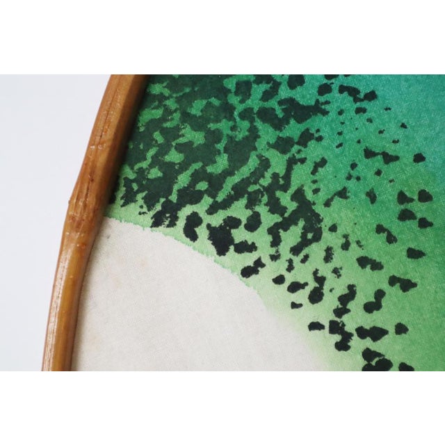 Large Fish Wall Decoration in Bamboo, 1970s For Sale - Image 15 of 17