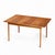 Jack Cartwright for Founders Mid Century Walnut Expanding Walnut Dining Table With 2 Leaves For Sale - Image 12 of 13