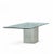 Contemporary Minimalist Sapo Dining Table in Beton Brut from Sergio and Giorgo Saporiti For Sale - Image 3 of 3