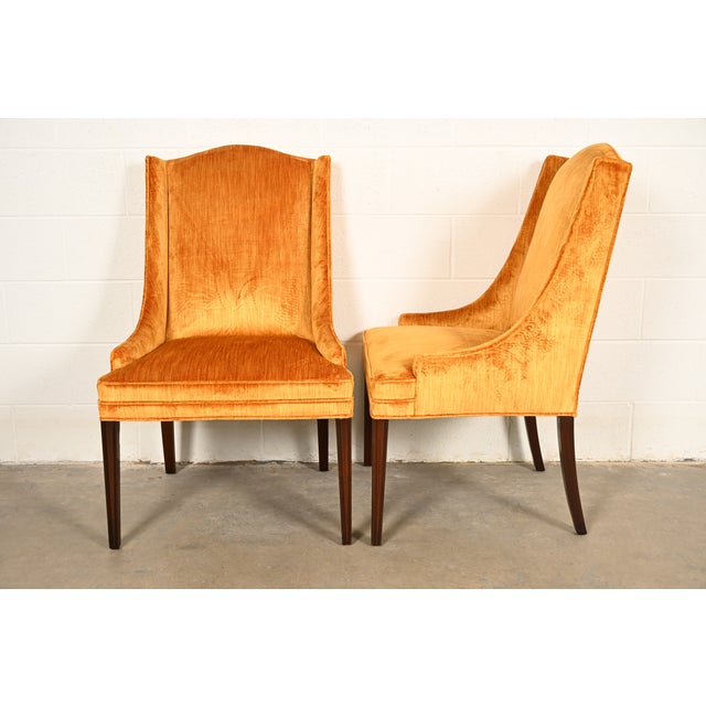 Kittinger Regency Carved Mahogany Dining Chairs, Set of Six For Sale - Image 14 of 16