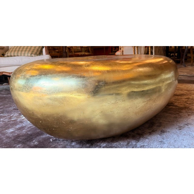 Modern Philips Collection Rivers Stone Coffee Table For Sale - Image 3 of 6